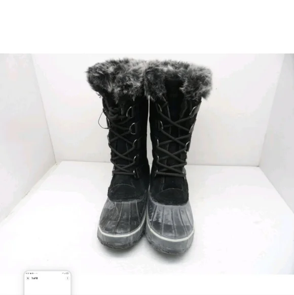Northside Katsura Waterproof Fur-Lined Winter Boots Black Size 7 - Picture 6 of 11